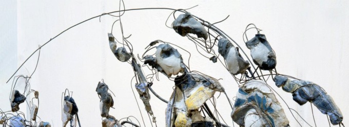 Taglio del nastro per la mostra di Vincenzo Balena