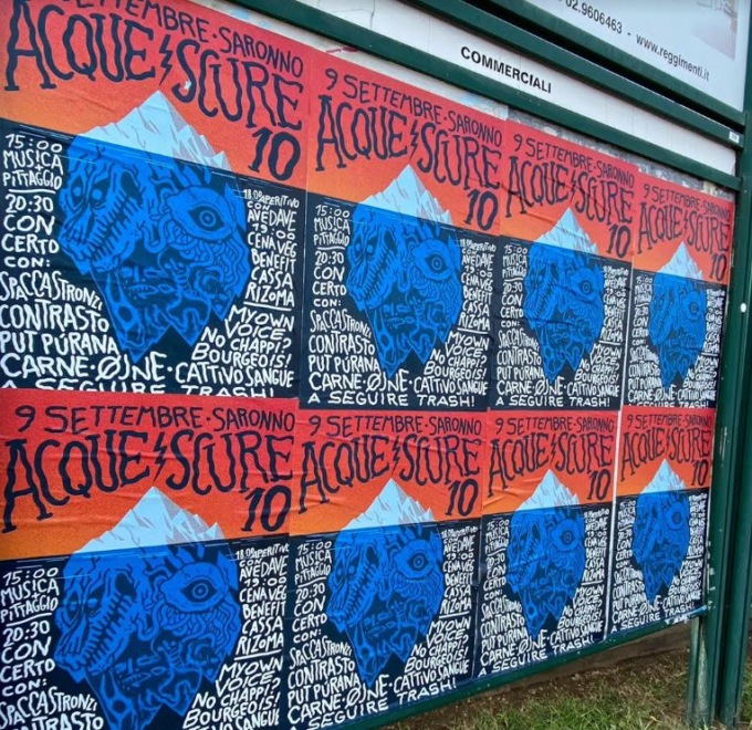 Acque scure compie dieci anni, torna il concerto anarchico hard core