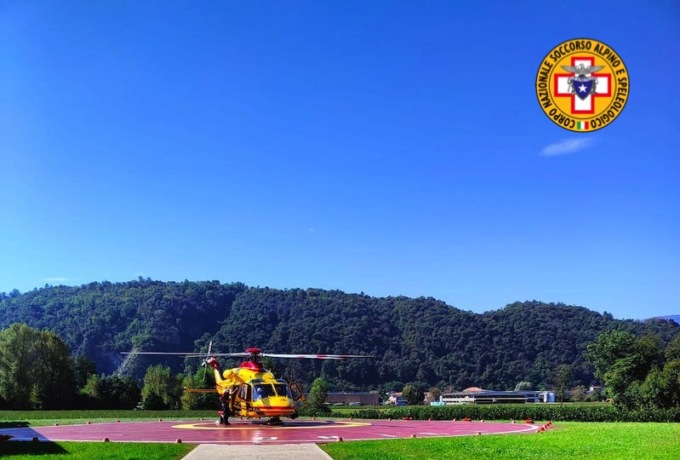 Cade durante l’escursione: interviene il soccorso alpino