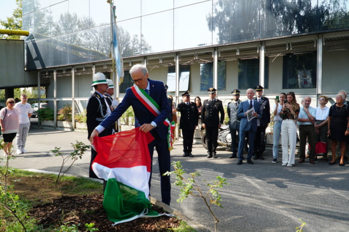 Inaugurata targa commemorativa per gli Imi saronnesi