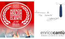 Enrico Cantù Assicurazioni riceve il riconoscimento "Miglior Esperienza Cliente 2023/24"
