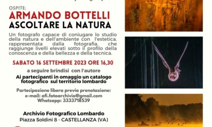 Incontro con Armando Bottelli per parlare di fotografia e natura
