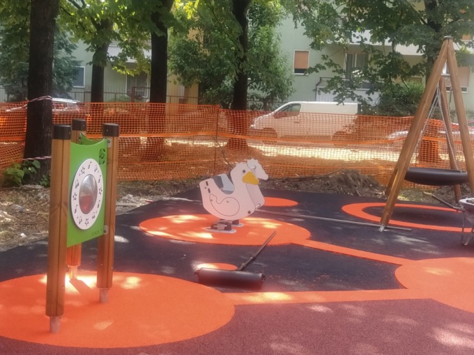 Nel pomeriggio l’inaugurazione del parco giochi inclusivo