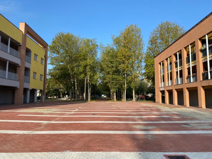 In fase di completamento i lavori per la nuova piazza al quartiere Matteotti