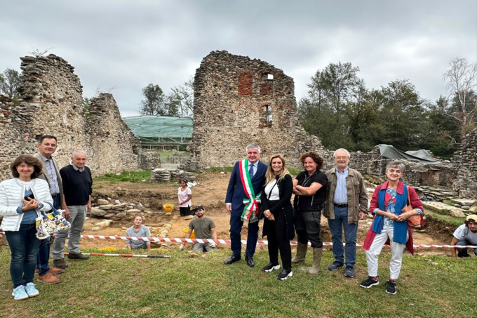 Regione in vista al Castrum di Castelseprio