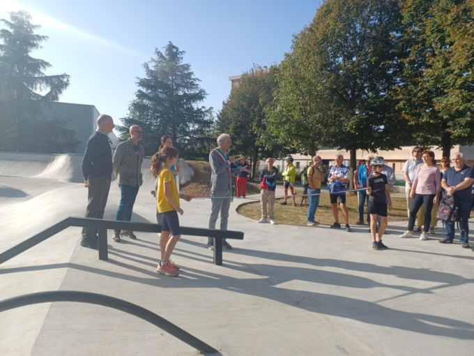 Inaugurato il nuovo skate park di Saronno