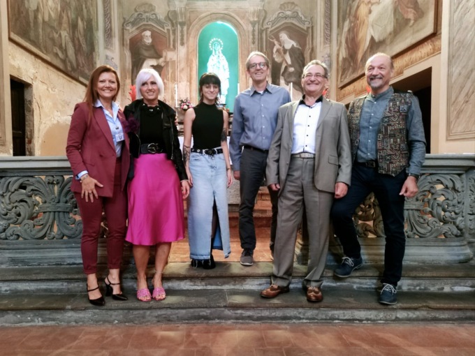 La mostra nella chiesa di san Cosma