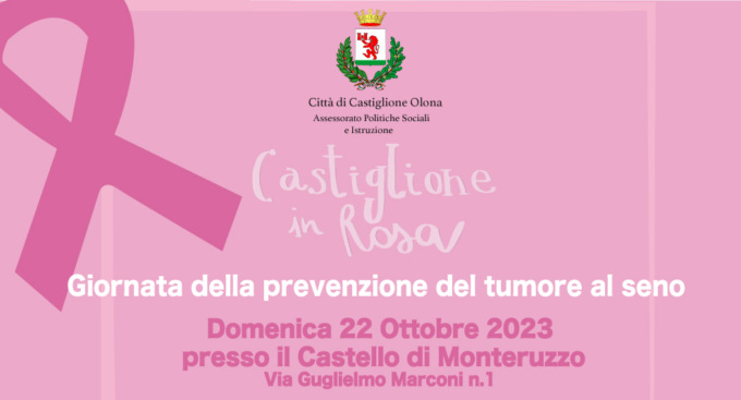 “Castiglione in rosa” per combattere il cancro
