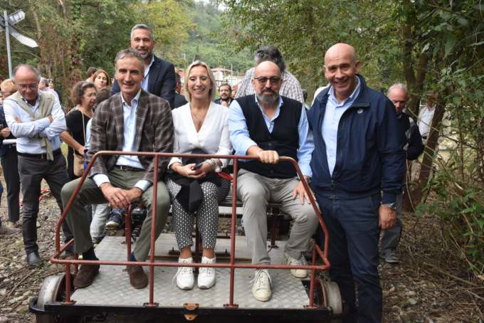 Prove tecniche per la cicloferrovia della Valmorea