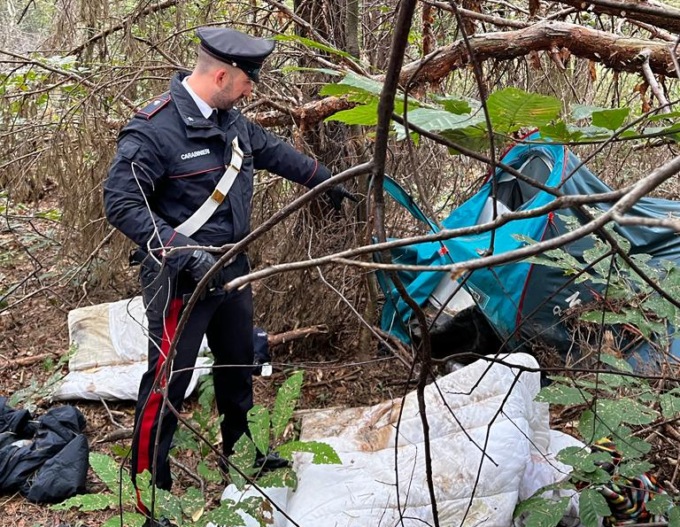 Controlli straordinari nei boschi da parte dei Carabinieri