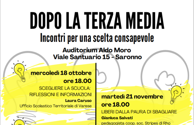 Cosa fare dopo la terza media
