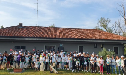 Gerenzano, gli studenti puliscono il paese