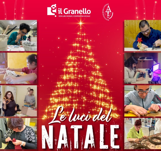 Un mercatino di Natale davvero speciale con la cooperativa “Il Granello”
