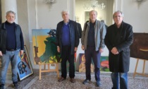 "L'arte e la memoria": i quadri di Alberto Croce a Villa Recaltati