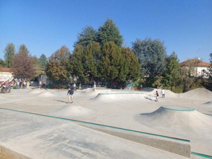 Promozione a pieni voti per il nuovo skatepark di Saronno