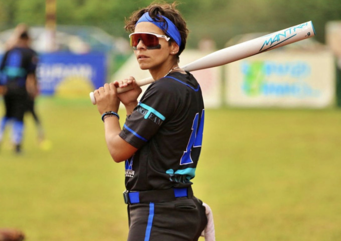 Giulia Longhi ha salutato il Saronno softball