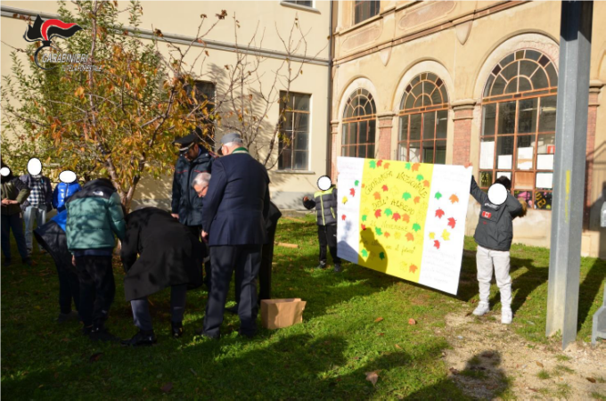 I Carabinieri forestali celebrano la giornata dell’albero