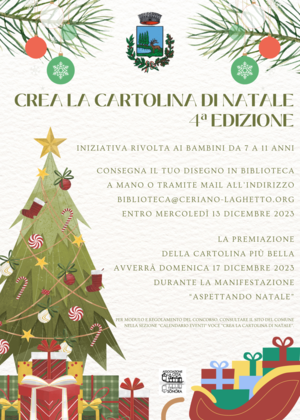 Anche Ceriano Laghetto celebra il Natale con le consuete cartoline