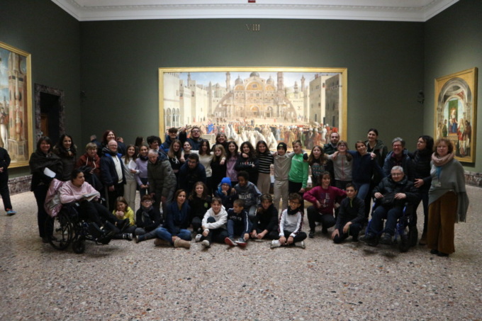 Istituto Pavoni e L’Arca in gita insieme a Brera per una lezione di arte e inclusione