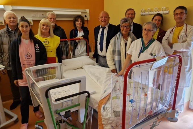 Da Il Ponte del Sorriso 15 nuove culle per il punto nascita di Cittiglio