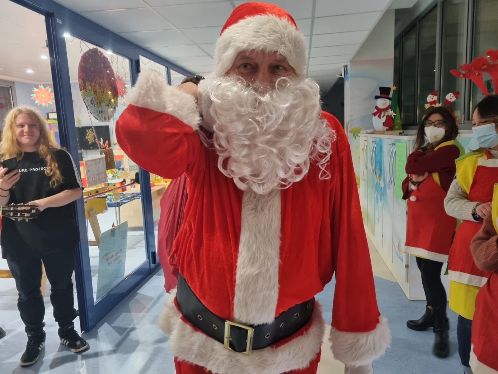 Babbo Natale all'ospedale dal Ponte