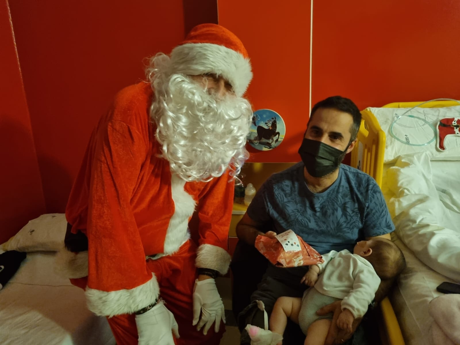 Babbo Natale all'ospedale dal Ponte