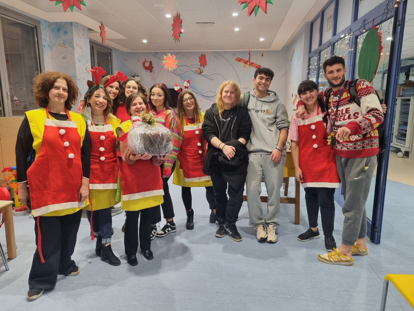 Babbo Natale all'ospedale dal Ponte