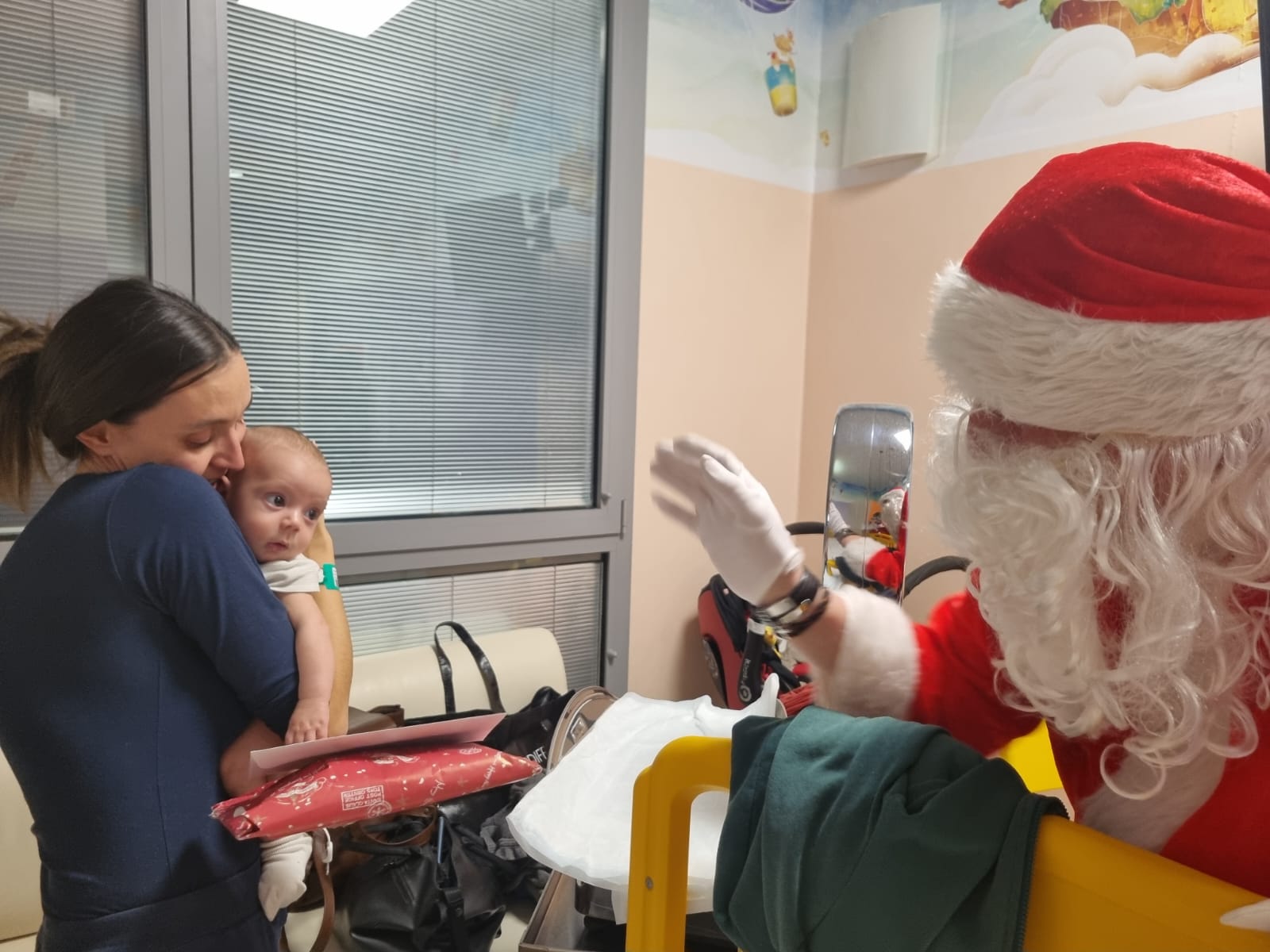 Babbo Natale all'ospedale dal Ponte