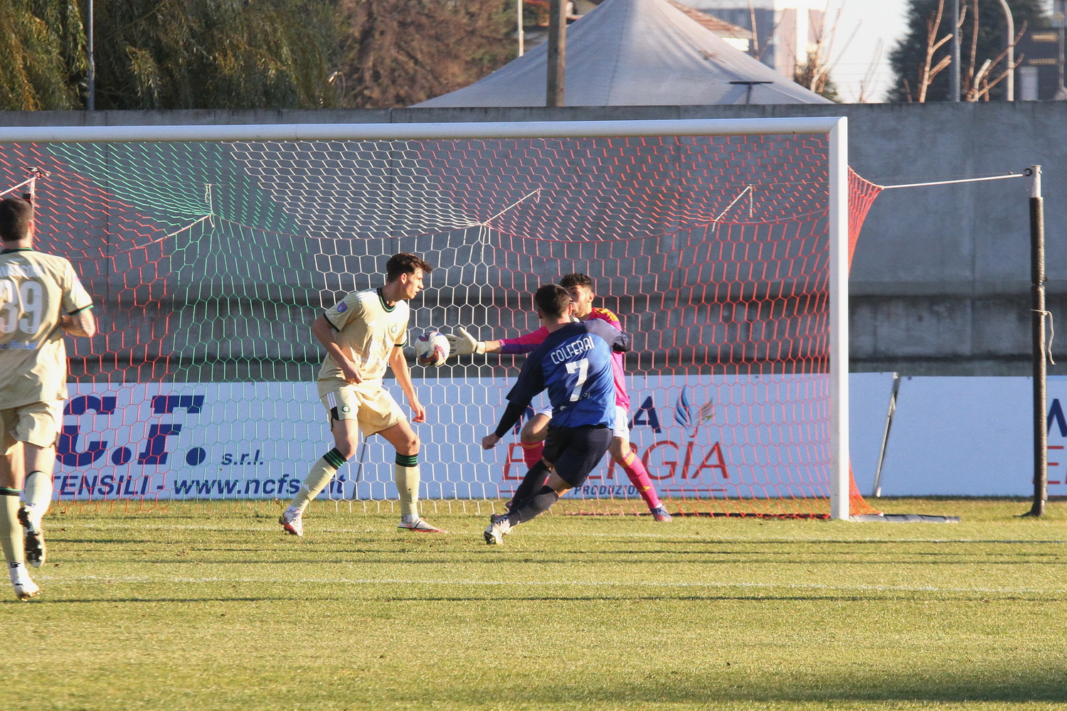 Castellanzese Il gol di Colferai