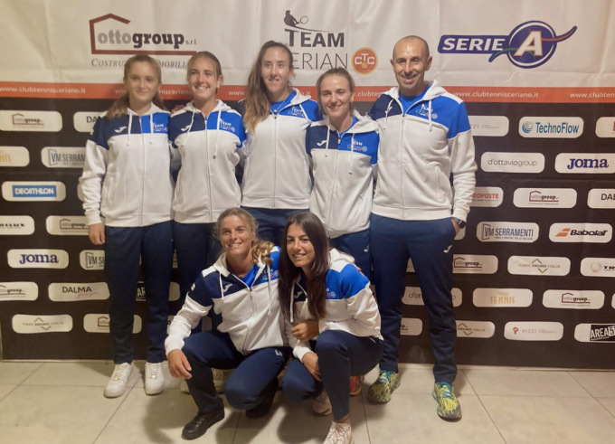 Retrocessione in serie B per il tennis Ceriano