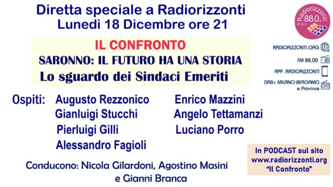 Gli appuntamenti della settimana su Radiorizzonti