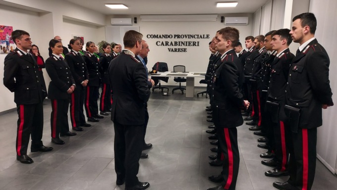 nuovi carabinieri provincia di varese