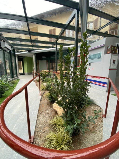 Un nuovo giardino terapeutico per gli anziani a Caidate