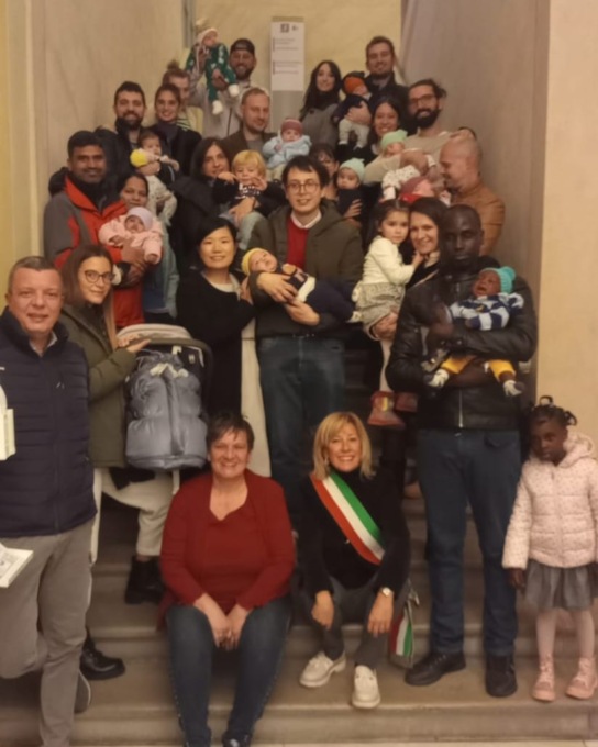 Il comune dà il benvenuto ai nuovi nati
