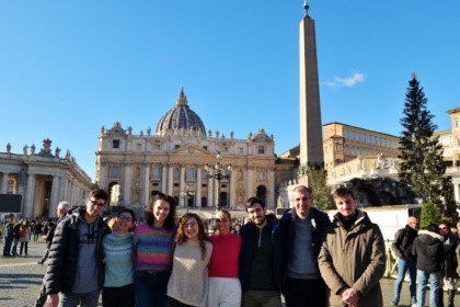 I giovani dell’oratorio in pellegrinaggio a Roma