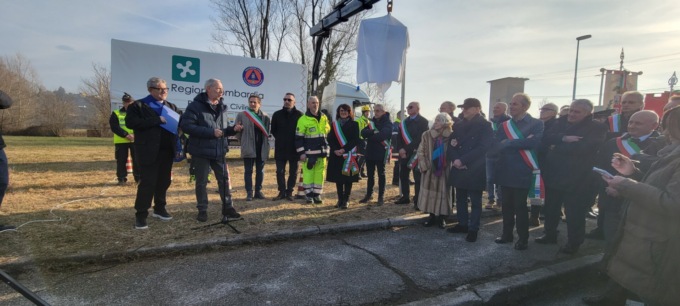 Intitolata a Zamberletti la via di accesso al Polo della sicurezza