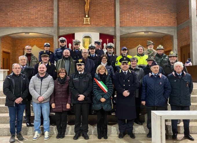 Una messa in occasione di San Sebastiano per celebrare la Polizia Locale