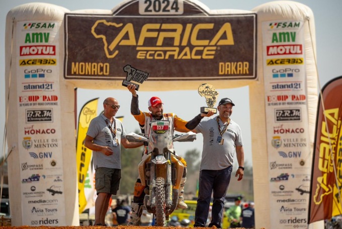 Gianni Stigliano è eroico all’Africa Eco Race