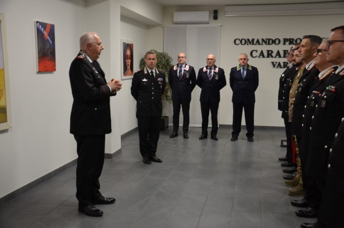 Il Comandante generale dell’arma in visita al comando provinciale