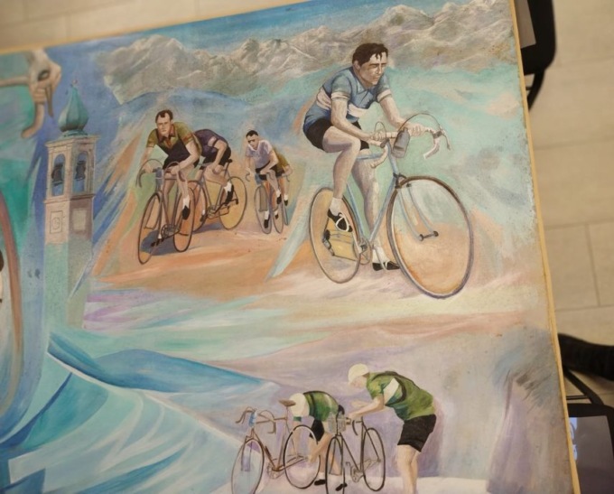 La pedalata di San Valentino per restaurare un dipinto