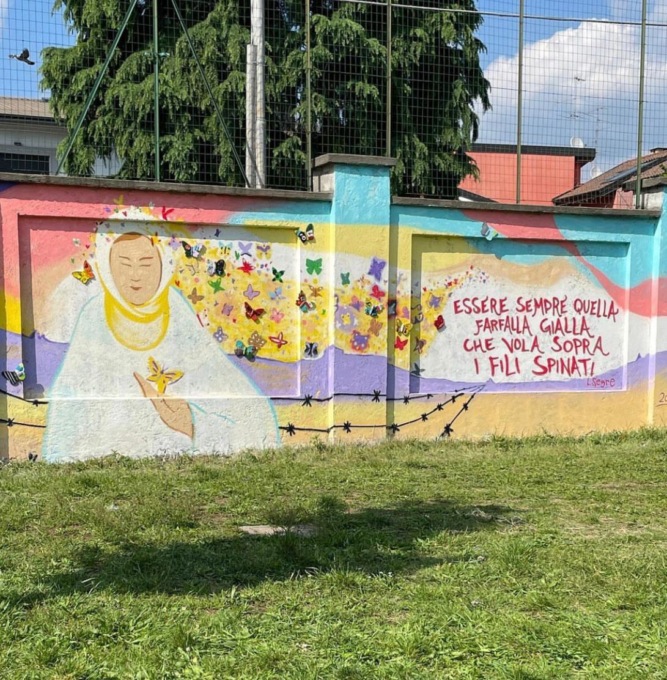 Murales e viale della memoria e della libertà