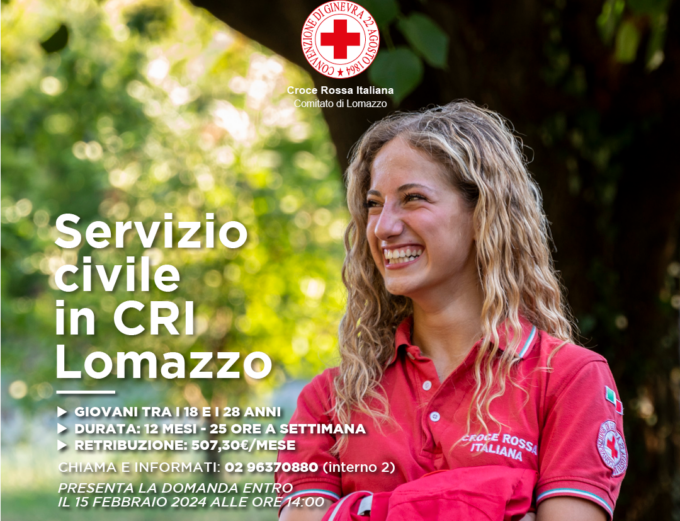 Servizio civile con la Croce rossa
