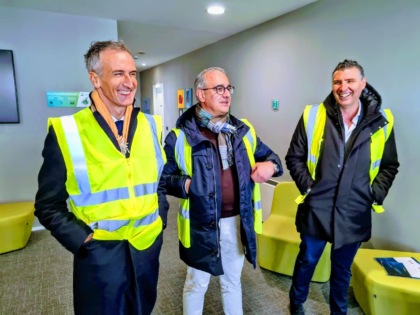 L’assessore regionale Fermi visita le aziende di Mozzate