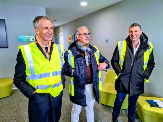 L’assessore regionale Fermi visita le aziende di Mozzate
