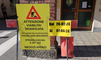 Lavori Piazza San Maurizio a Vedano: la mappa dei parcheggi disponibili
