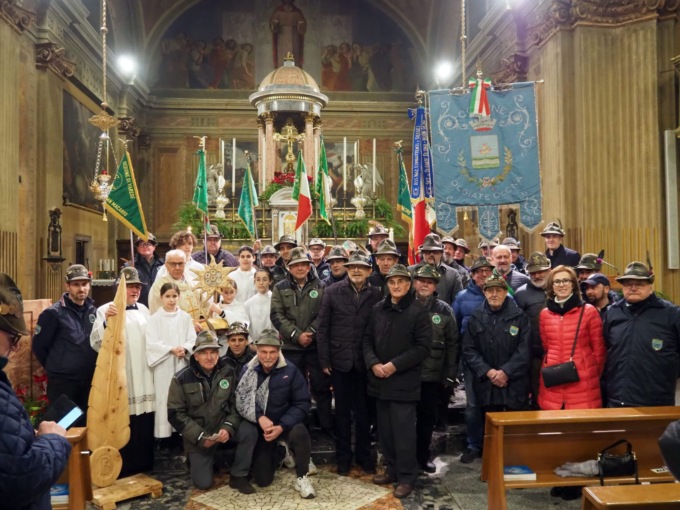 La comunità di Olgiate ha accolto la Penna pellegrina