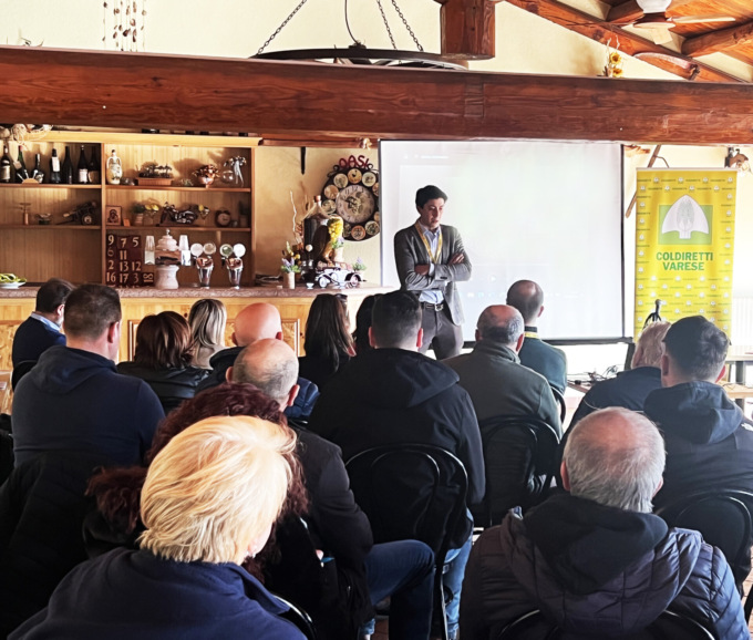 Incontro con i soci per la Coldiretti di Varese