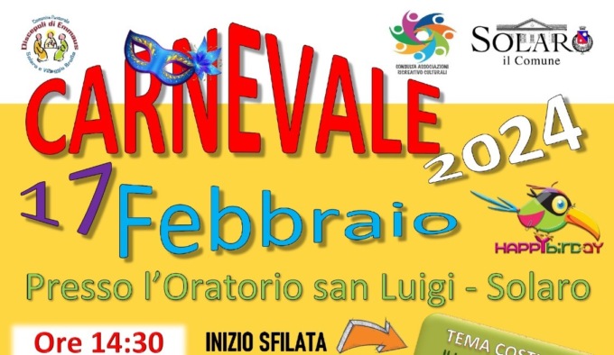 Per Carnevale sfilata e spettacolo circense