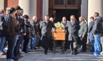 I funerali di Andrea Bossi a Fagnano Olona