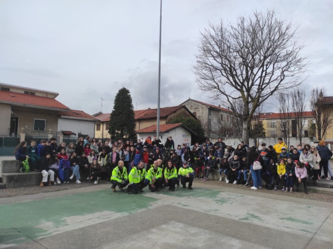 Protezione civile in cattedra alle scuole medie